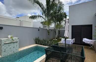 Imagem 4: Casa térrea - aluguel ou venda com 230 m2, 3 suítes no Condomínio Florais...