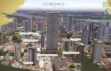 Imagem: O apartamento possui 4 Dormitórios, 4 Banheiros, 2 Vagas na