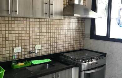 Imagem 3: Apartamento Praia Grande. Piscina, Churrasqueira, Imóvel mobiliadoeAr-condicionado