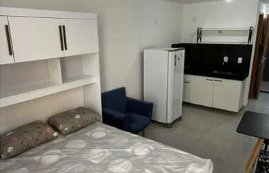 Imagem: O apartamento possui 1 Dormitório, 1 Banheiro, 22m² de Área