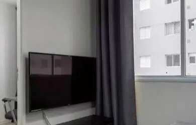 Imagem: O apartamento possui 2 Dormitórios, 1 Banheiro, 34m² de Área