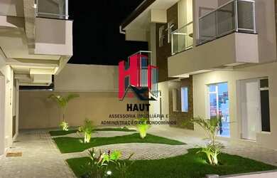 Imagem: A casa em condomínio para alugar possui 2 Dormitórios, 2 Banheiros