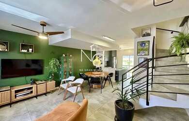 Imagem: A casa em condomínio possui 3 Dormitórios, 2 Banheiros, 2