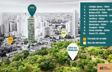 Imagem: O apartamento possui 1 Dormitório, 1 Banheiro, 1 Vaga na garagem