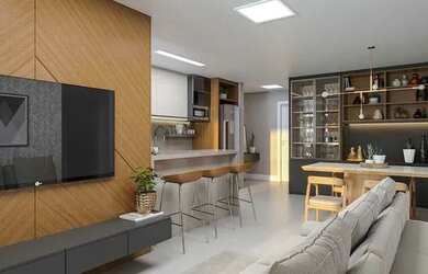 Imagem 10: Porto di Genova. Churrasqueira, Ar-condicionado, 64m² de Áreae2 Vagas...