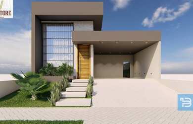 Imagem: A casa em condomínio possui 3 Dormitórios, 3 Banheiros, 4