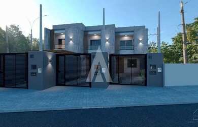 Imagem: A casa possui 3 Dormitórios, 3 Banheiros, 2 Vagas na garagem