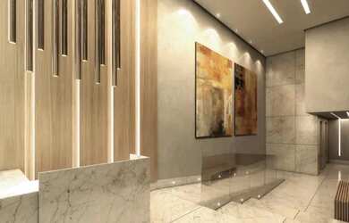 Imagem: O apartamento possui 3 Dormitórios, 3 Banheiros, 2 Vagas na