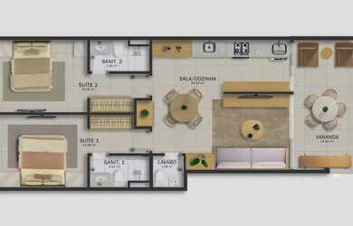 Imagem 13: Apartamento à venda no RESERVA IAMANI ITACIMIRIM , ITACIMIRIM - MONTE GORDO, Camaçari, BA