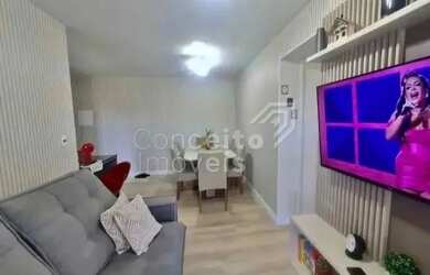 Imagem: O apartamento possui 3 Dormitórios, 1 Banheiro, 1 Vaga na garagem