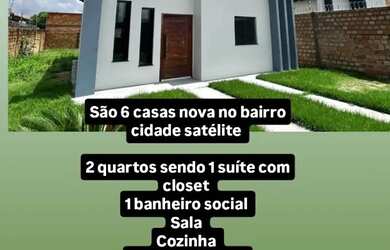 Imagem: A casa possui 2 Dormitórios, 2 Banheiros, Imóvel mobiliado