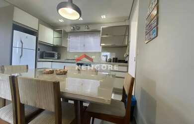 Imagem: O apartamento possui 2 Dormitórios, 2 Banheiros, 2 Vagas na