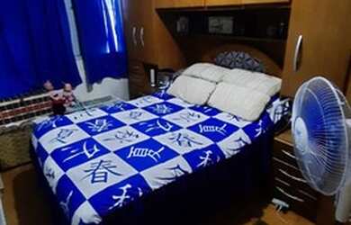 Imagem: O apartamento possui 3 Dormitórios, 1 Banheiro, 1 Vaga na garagem