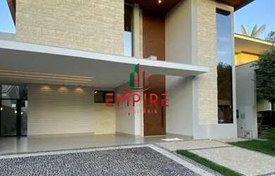 Imagem: A casa em condomínio possui 4 Dormitórios, 5 Banheiros, 2