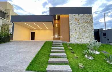 Imagem: A casa em condomínio possui 3 Dormitórios, 5 Banheiros, 4