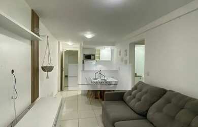 Imagem: O apartamento possui 1 Dormitório, 1 Banheiro, 1 Vaga na garagem