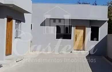 Imagem: A casa possui 2 Dormitórios, 1 Banheiro, 1 Vaga na garagem