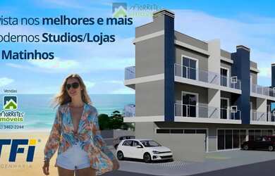 Imagem: O studio possui 1 Dormitório, 1 Banheiro, 1 Vaga na garagem