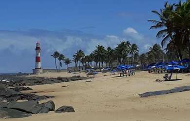 Imagem 12: Linda Casa grande Pé na Areia - Pedra do Sal 4 Suítes, Piscina Infinita...
