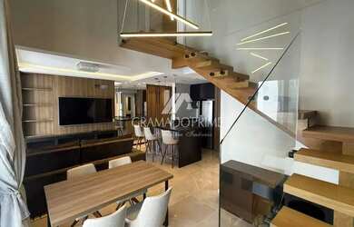 Imagem: O apartamento possui 1 Dormitório, 2 Banheiros, 1 Vaga na garagem