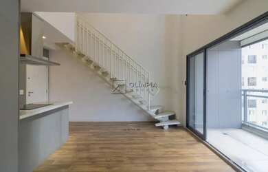 Imagem: O apartamento na cobertura possui 2 Dormitórios, 3 Banheiros