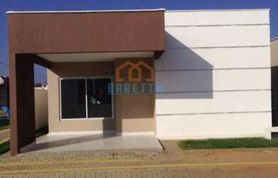 Imagem: A casa em condomínio possui 3 Dormitórios, 2 Banheiros, 1