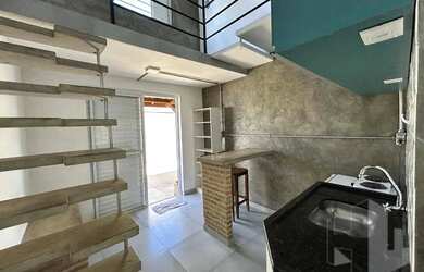 Imagem: A kitnet possui 1 Dormitório, 1 Banheiro, 33m² de Área e