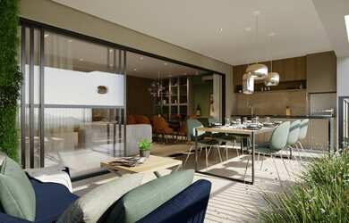 Imagem: O apartamento possui 3 Dormitórios, 4 Banheiros, 2 Vagas na