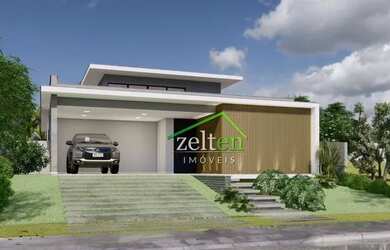 Imagem: A casa em condomínio possui 3 Dormitórios, 3 Banheiros, 4