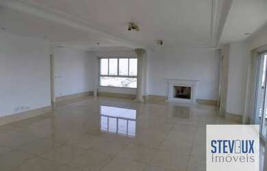 Imagem: O apartamento na cobertura possui 4 Dormitórios, 5 Banheiros