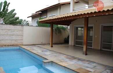 Imagem: A casa em condomínio possui 4 Dormitórios, 5 Banheiros, 5