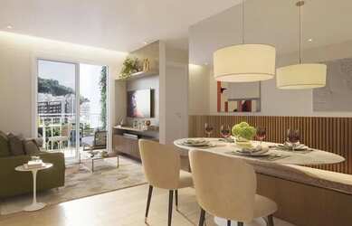 Imagem: O apartamento possui 2 Dormitórios, 2 Banheiros, 1 Vaga na