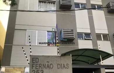 Imagem: O apartamento possui 2 Dormitórios, 1 Banheiro, 1 Vaga na garagem