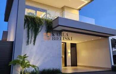 Imagem: A casa em condomínio possui 3 Dormitórios, 3 Banheiros, 4