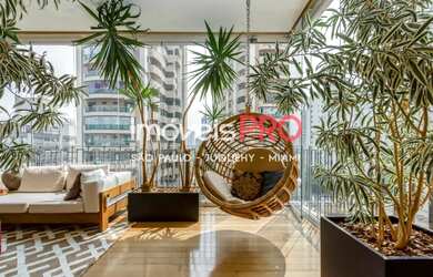 Imagem: O apartamento possui 4 Dormitórios, 5 Banheiros, 5 Vagas na