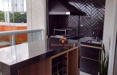 Imagem: O apartamento possui 2 Dormitórios, 3 Banheiros, 2 Vagas na