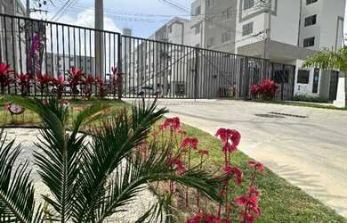 Imagem: O apartamento possui 2 Dormitórios, 1 Banheiro, 1 Vaga na garagem