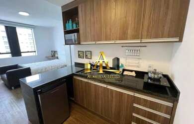 Imagem 7: Excelente Studio para locação mobiliado no Condomínio Selenita - Bairro...