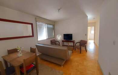 Imagem: O apartamento possui 2 Dormitórios, 2 Banheiros, 1 Vaga na