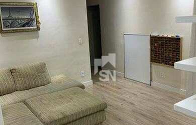 Imagem: O apartamento possui 2 Dormitórios, 1 Banheiro, 1 Vaga na garagem