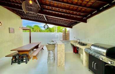 Imagem 14: Casa de Condomínio em Barreirinhas 120m² Projetados e Pergolado de Madeira 04 Suítes MKT*0