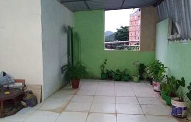 Imagem: O apartamento na cobertura possui 1 Dormitório, 2 Banheiros