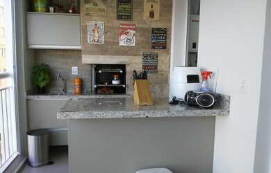 Imagem: O apartamento possui 3 Dormitórios, 3 Banheiros, 2 Vagas na