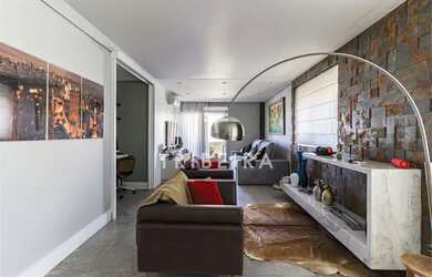 Imagem: O apartamento na cobertura possui 2 Dormitórios, 3 Banheiros