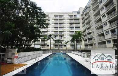 Imagem: O apartamento possui 1 Dormitório, 1 Banheiro, 1 Vaga na garagem