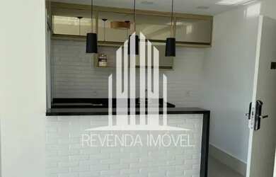 Imagem 3: Apartamento de 51m² com 1 dormitório, varanda integrada e 1 vaga