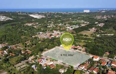 Imagem: O terreno possui 9.702m² de Área e está localizado em Nísia