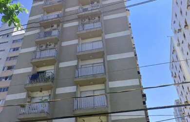 Imagem: O apartamento possui 1 Dormitório, 2 Banheiros, 1 Vaga na garagem