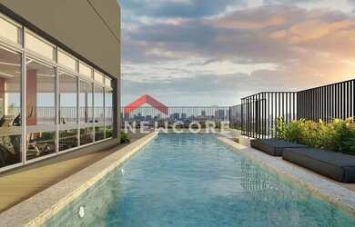 Imagem: O apartamento possui 1 Dormitório, 1 Banheiro, 39m² de Área