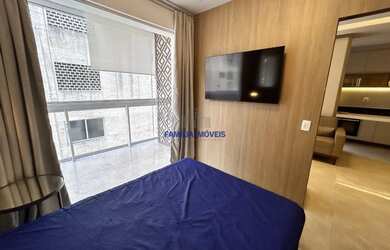 Imagem 11: Apartamento para alugar 1 quarto mobiliado lazer Boqueirão Santos